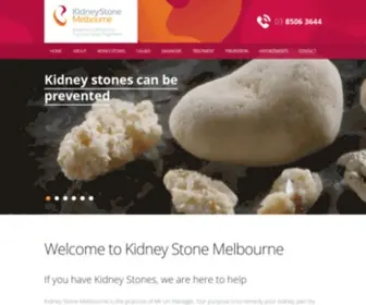 Kidneystonemelbourne.com.au(Kidney Stone Melbourne) Screenshot