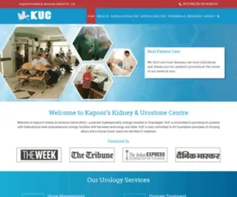 Kidneyurostonecentre.com(KUC has the best urologist doctor In Chandigarh. KUC) Screenshot