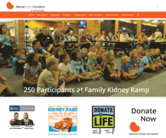 Kidneyut.org(National Kidney Foundation of Utah and Idaho) Screenshot