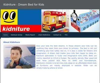 Kidniture.com(Dream Bed for Kids) Screenshot