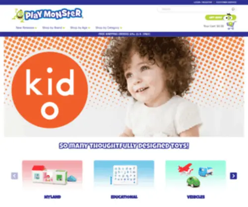 Kidotoys.com(Kid O) Screenshot