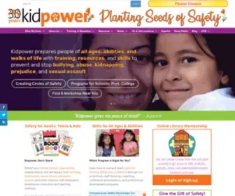 Kidpower.org(Kidpower International) Screenshot