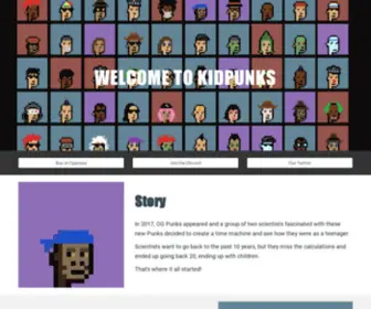 Kidpunk.art(KidPunksunique Kid sold in a 1/1 edition) Screenshot