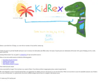 Kidrex.org(Kid Safe Search Engine) Screenshot