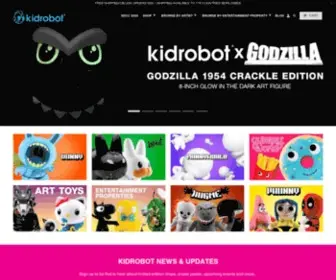 Kidrobot.com(We bring art to life) Screenshot
