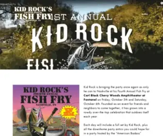 Kidrocksfishfry.com(Kid Rock's Fourth Annual Fish Fry) Screenshot