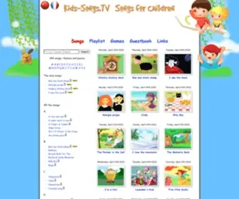 Kids-Songs.tv(Songs for Children in English) Screenshot