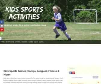 Kids-Sports-Activities.com(Kids Sports Activities) Screenshot