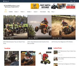 Kids4Wheelers.com(Welcome) Screenshot