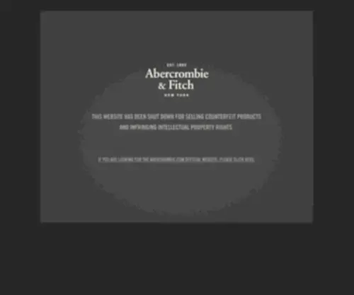 Kidsabercrombiefitch.com(ABERCROMBIE & FITCH TRADING CO) Screenshot