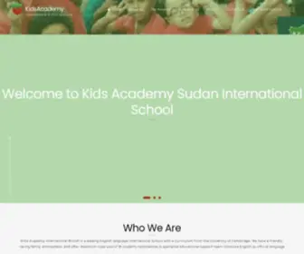 Kidsacademysudan.com(International British Schools) Screenshot