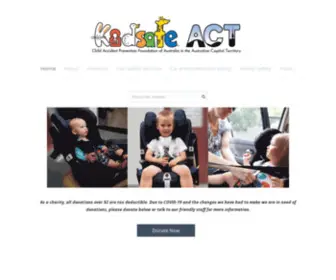 Kidsafeact.com.au(KIDSAFE ACT) Screenshot