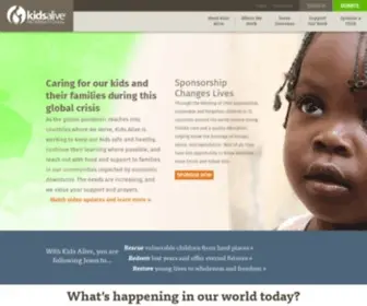 Kidsalive.org(Meet Kids Alive) Screenshot