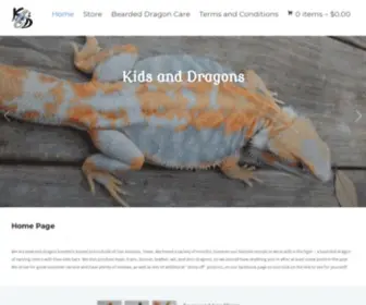 Kidsanddragons.com(Kids and Dragons) Screenshot