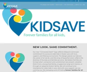 Kidsave.org(Kidsave Gives Children for Adoption Families in the US and Internationally) Screenshot