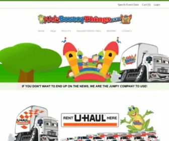 Kidsbouncythings.com(Bounce House Hire in Locust Grove) Screenshot