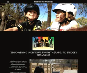 Kidsbridgetherapy.com(KidsBridge Therapy Services) Screenshot