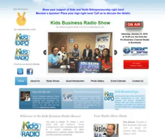 Kidsbusinessradio.com(Kidsbusinessradio) Screenshot