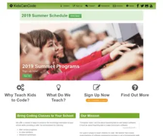 Kidscancode.org(KidsCanCode) Screenshot