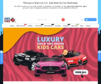 Kidscarscanada.com(Kids cars ca) Screenshot