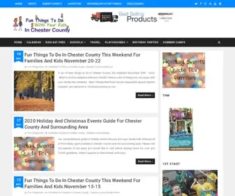 Kidschesco.com(Fun Things To Do With Kids in Chester County) Screenshot