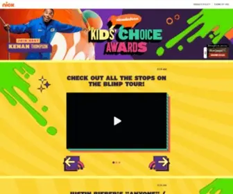 Kidschoiceawards.com(KCA 2020) Screenshot