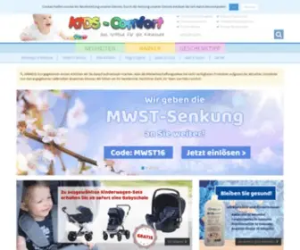 Kidscomfort.eu(Kids Comfort) Screenshot