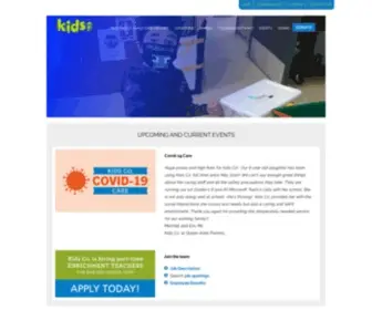 Kidscompany.org(Kids Co) Screenshot