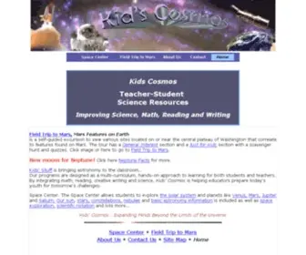 Kidscosmos.org(Kids Cosmos) Screenshot