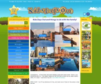 Kidsdaysout.co.uk(Kids Days Out) Screenshot