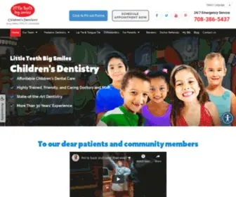 Kidsdentistforestpark.com(Pediatric Dentist) Screenshot