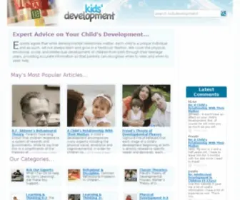 Kidsdevelopment.co.uk(Kids' Progress) Screenshot