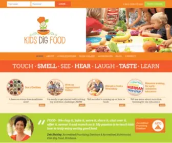 Kidsdigfood.com.au(Kids Dig Food) Screenshot