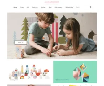 Kidsdinge.com(Cadeautjes voor kids en jezelf) Screenshot