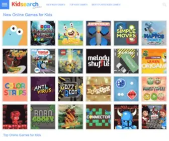 Kidsearch.games(Ad free online games) Screenshot