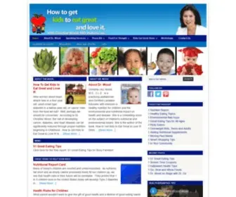Kidseatgreat.com(Kids Eat Great) Screenshot