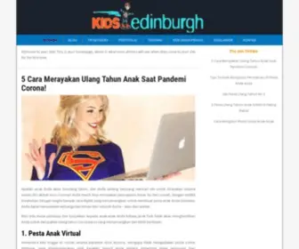 Kidsedinburgh.com(Jasa Perencana Pesta Anak dan Penyelenggara Pesta Anak) Screenshot