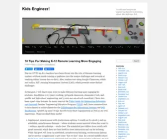 Kidsengineer.com(Kids Engineer) Screenshot