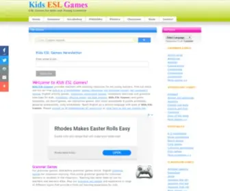 Kidseslgames.com(Kids ESL Games) Screenshot