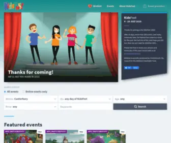 Kidsfest.co.nz(Christchurch, New Zealand) Screenshot