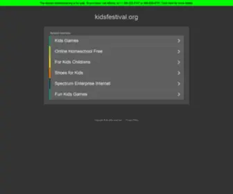 Kidsfestival.org(Mississauga International Children's Festival) Screenshot