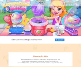 Kidsfoodinc.com(Kids Food Games) Screenshot