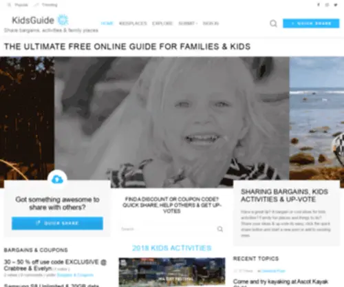 Kidsguide.com.au(This domain may be for sale) Screenshot