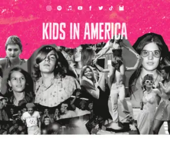 Kidsinamericamusic.com(Kids In America) Screenshot