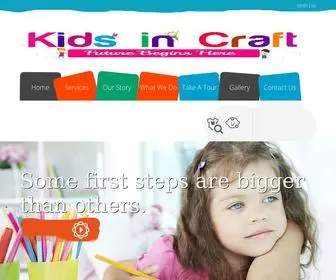 Kidsincraft.org(Future Begins) Screenshot