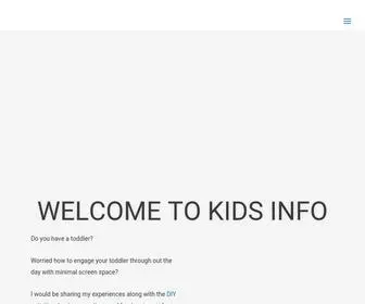 Kidsinfo.biz(KIDS INFO) Screenshot