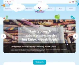Kidsinkrakow.pl(Kids in Kraków) Screenshot