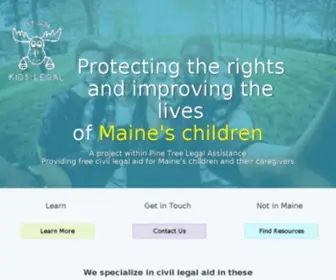 Kidslegal.org(Kids Legal) Screenshot