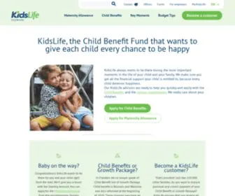 Kidslife.be(KidsLife Child Benefits) Screenshot