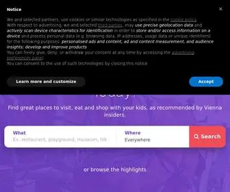 Kidslovevienna.com(Kids Love Vienna) Screenshot